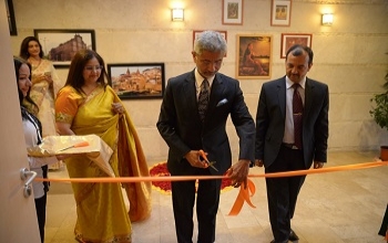 EAM Dr. S Jaishankar inaugurated a photo exhibition on photographs of 70 Years of India-Hungary Bilateral relations organised at Amrita Sher-Gil Cultural Centre on August 26th.